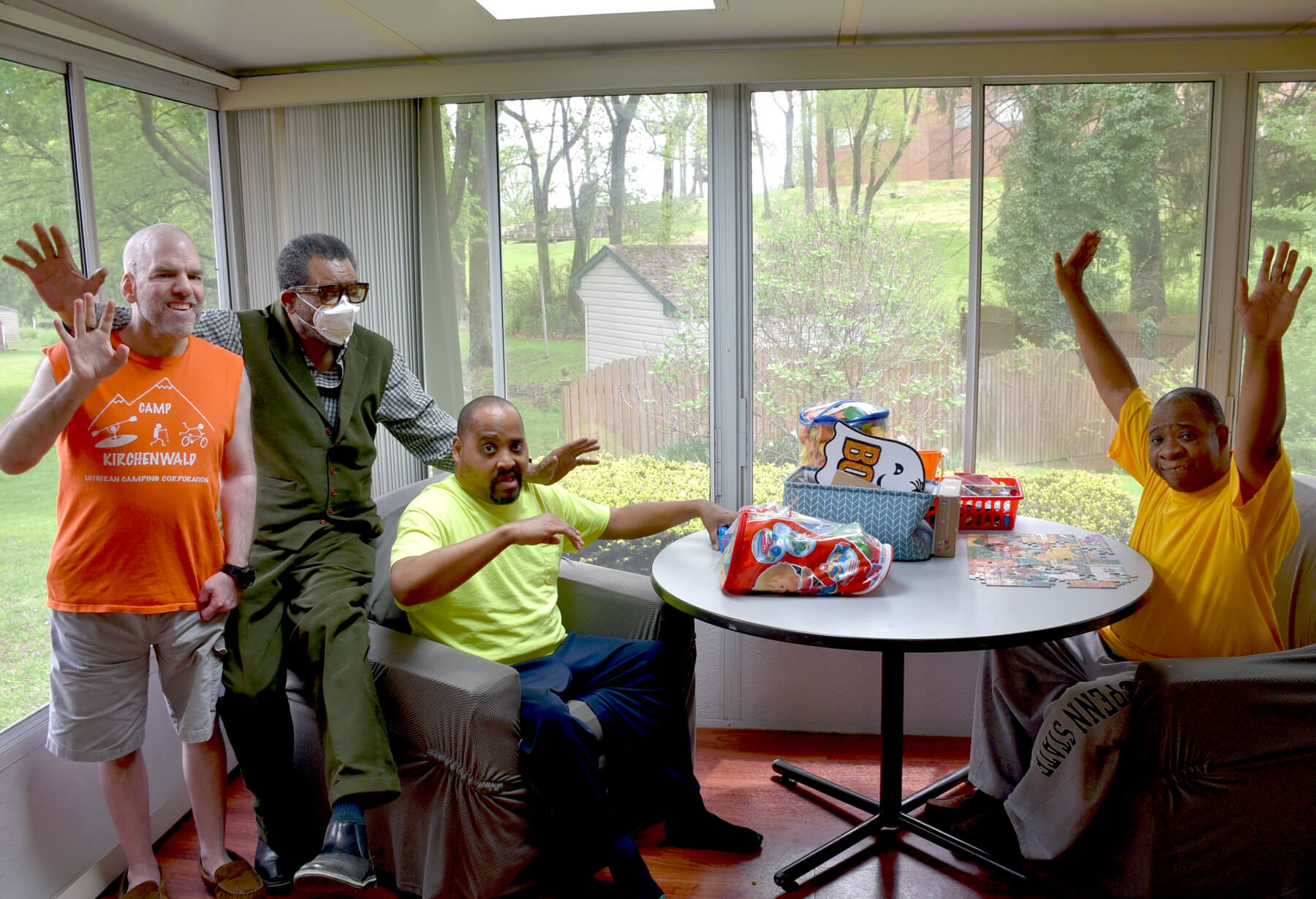 Wakeel and residents