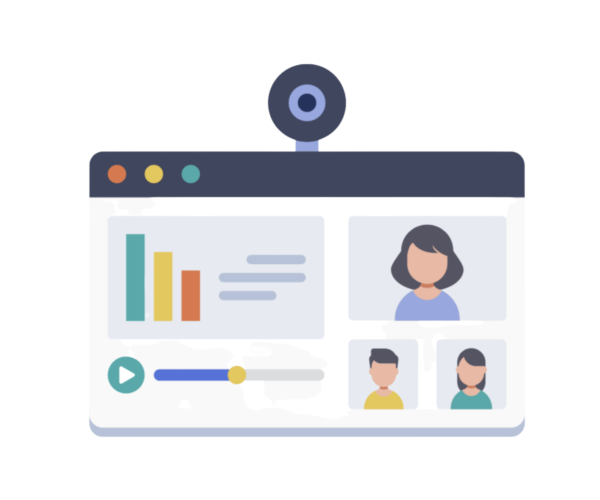 Virtual Town Hall graphic