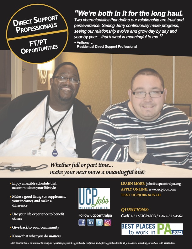 DSP recruitment flyer Anthony and Jerry